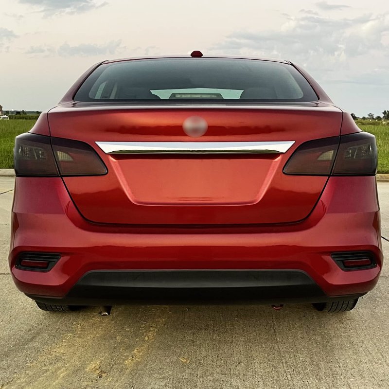 Slickmod Precut Vinyl Smoke Tint For 2016-2019 Nissan Sentra Tail Light Reflector 1 Taillight 20 Dark
