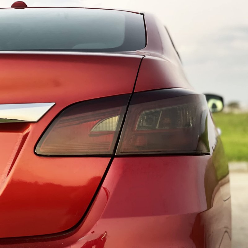 Slickmod Precut Vinyl Smoke Tint For 2016-2019 Nissan Sentra Tail Light Reflector 1 Taillight 20 Dark