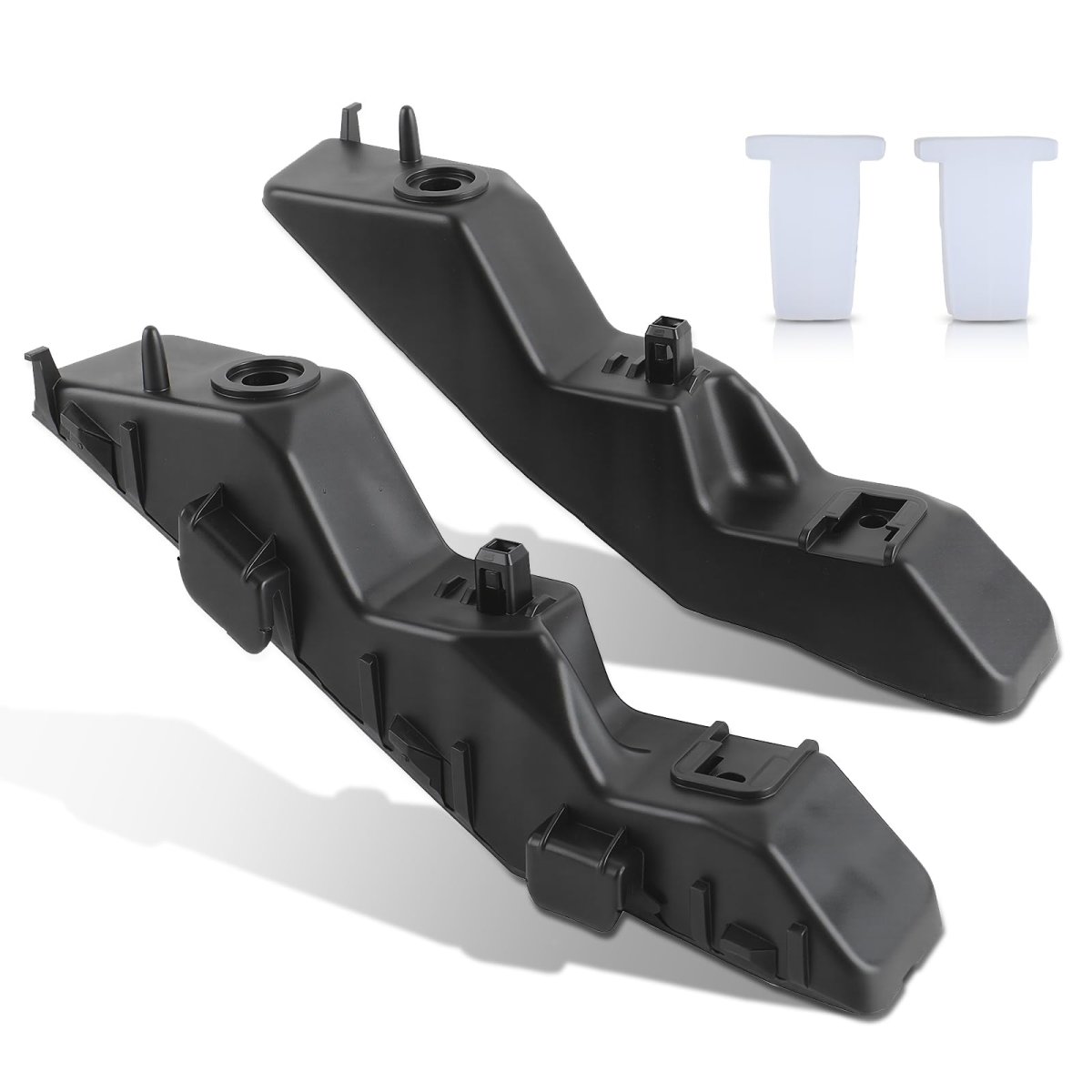 Front Bumper Bracket Mounting Upper Lh And Rh For Kia Soul 2020 2024 2 Pieces Replaces 86551-k0000 86552-k0000
