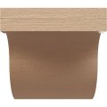 Ekena Millwork 6 W X D H Series 1 Wide Del Monte Rough Cedar Woodgrain Timberthane Corbel Primed Tan