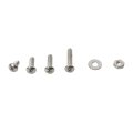 700 Piece Stainless Steel Screw Assortment Kit Phillips Pan Head Machine Screws Nuts And Washers Set 4-40 6-32 8-32 10-24 With 