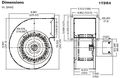 Dayton 1tdr4 Psc Blower 230 Volt 