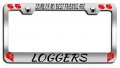 Some Of My Best Friends Are Loggers Bestfriends Chrome Metal License Plate Frame Tag Holder O76 