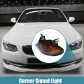 X Autohaux Pair Amber Turn Signal Light Lamp Front Left Right Side Corner For Bmw E46 3 Series 2002-2005 4door Sedan 5door