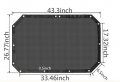 Sunshade Sun Top Cover Eclipse For 2007-2017 Jeep Wrangler Jk Jku Uv Protection