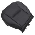 Black Front Driver And Passenger Side Bottom Perforated Microfiber Leather Replacement Seat Covers For Lexus Is250 Is350 2006 