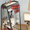 Rockler 24a Rallel Clamp Rack Helps To Store Heavy Duty Clamps A Durable Galvanized Steel A Stores Up Wide Workshop Organizers