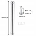 Uxcell 1 2 Dia X 4-1 12x114mm Double Head Standoff Screws Acrylic Glass Nails 8pcs