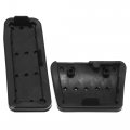 X Autohaux 1 Set Brake Pedal Pad Gas Accelerator Cover For Jeep Cherokee 2014-2021 Black