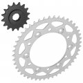 Caltric Front And Rear Sprocket Kit Compatible With Yamaha Fz-6 Fz6 2009 Fz-6r Fz6r 2009-2016