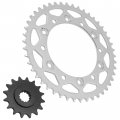 Caltric Front And Rear Sprocket Kit Compatible With Yamaha Fz-6 Fz6 2009 Fz-6r Fz6r 2009-2016