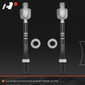 A-premium 2 X Front Inner Tie Rod Ends Compatible With Bmw X5 2007-2013 X3 2004-2009 X6 2008-2014 Replace Ev800298