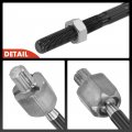 A-premium 2 X Front Inner Tie Rod Ends Compatible With Bmw X5 2007-2013 X3 2004-2009 X6 2008-2014 Replace Ev800298
