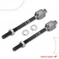 A-premium 2 X Front Inner Tie Rod Ends Compatible With Bmw X5 2007-2013 X3 2004-2009 X6 2008-2014 Replace Ev800298