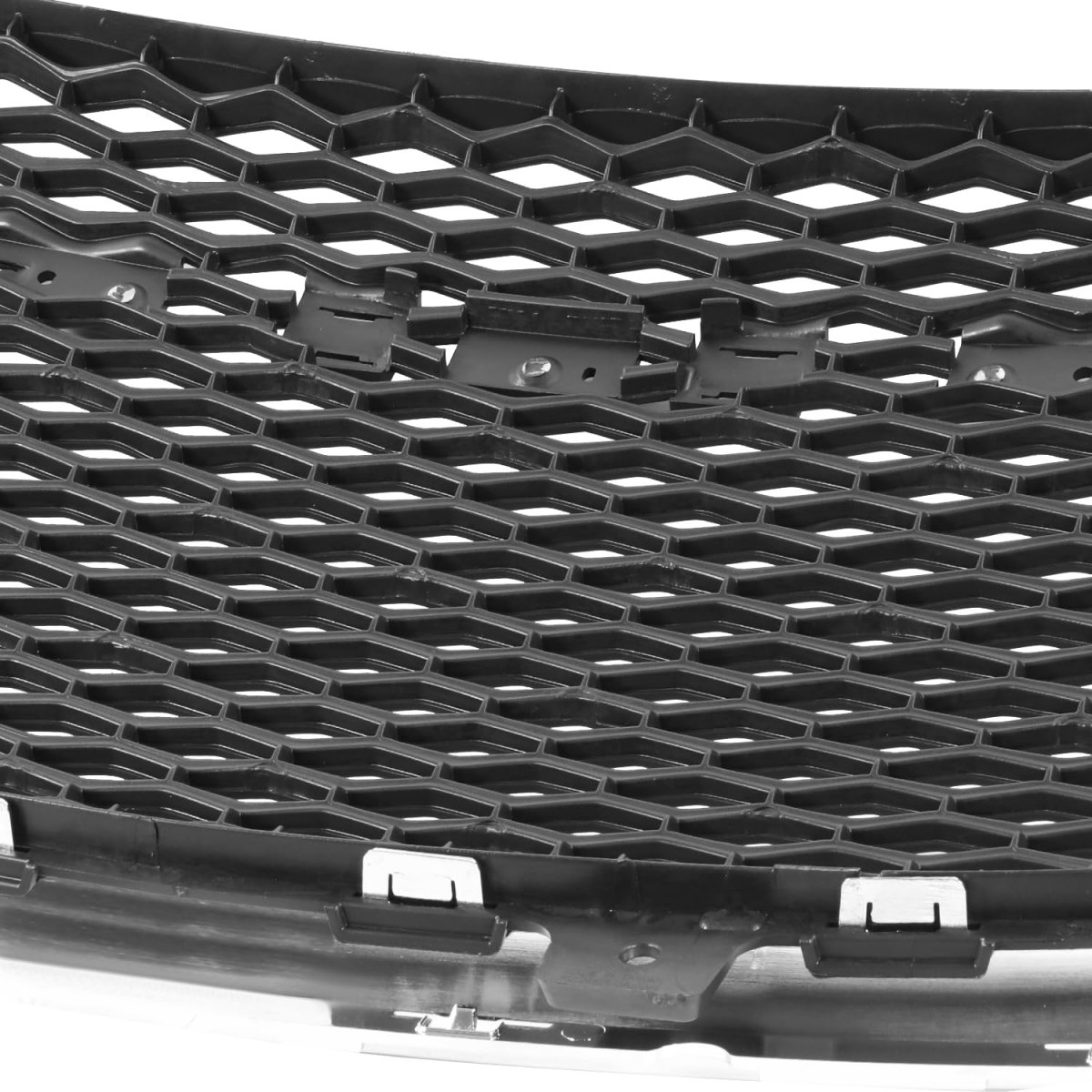 Ch1200395 Factory Style Front Bumper Grill Grille Assembly For Chrysler 300 Type-2 2015-2022 Polished Black