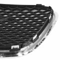 Ch1200395 Factory Style Front Bumper Grill Grille Assembly For Chrysler 300 Type-2 2015-2022 Polished Black