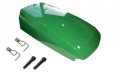 Upper Hood With Installed Fuel Door Lvu12063 For John Deere 4500 4510 4600 4610 4700 4710