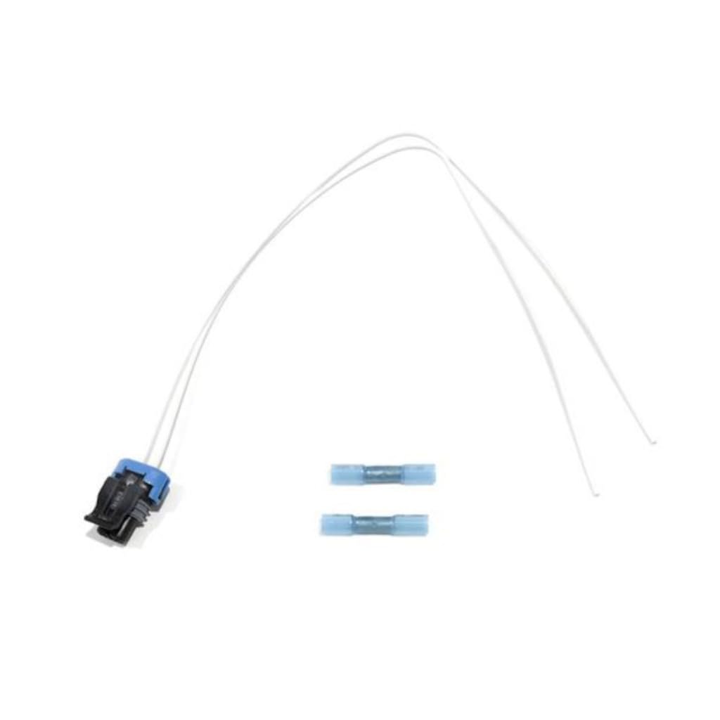Coolant Temperature Sensor Connector For Pontiac Trans Sport 1990 To 1998 2 Terminal Wire Female With Harness Oval Shape Black