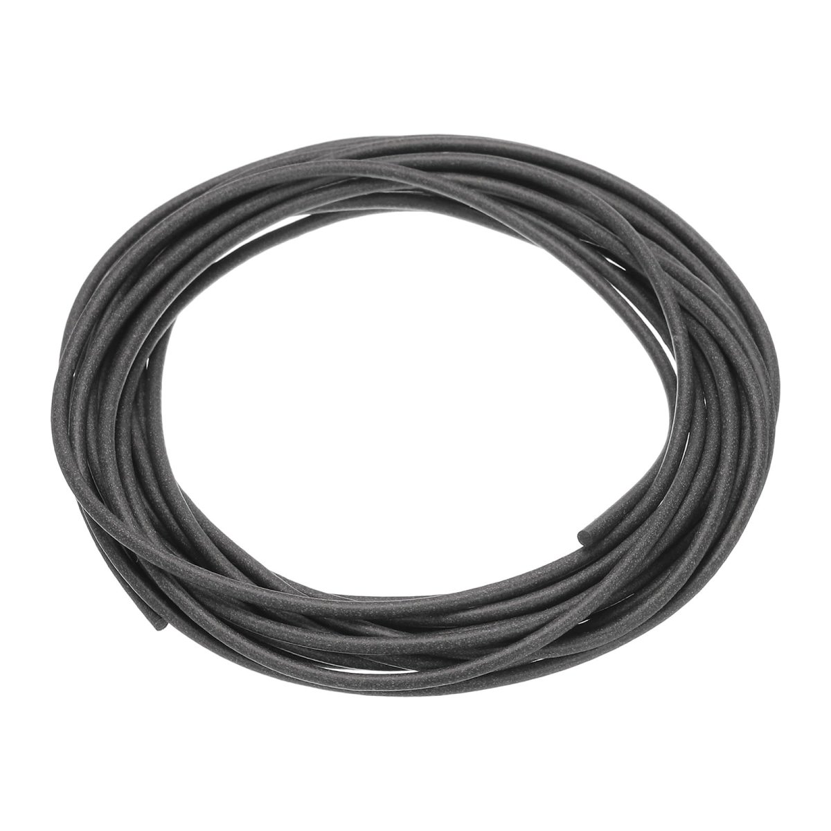 Silicone Foam Seal Weather Strip 2 5mm 4 5m 15ft Sponge Rubber Cord Solid Black