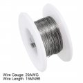 Uxcell 29 Gauge Heat Resistance Wire Wrapping 49ft Heating Resistor Wires Electronic Coil
