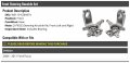 Front Steering Knuckle Set Of 2 With Bearing Compatible 2006-2011 Ford Focus