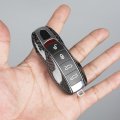 Real Carbon Fiber Smart Remote Keyless Key Cover Trim For Porsche Boxster Turbo Cayenne Panamera Macan Cayman 911 918 996 997