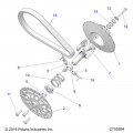 Polaris Ranger Driven Spring Genuine Oem Part Qty 1