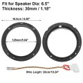 2 Set 6 5 Car Speaker Adapter Spacer Ring With Wire Combination For Volkswagen Passat 1998-2016