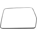 Left Side Mirror Glass For 2004 2014 Ford F150 P U Rm21258 21p Chrome Flat Without Heated 