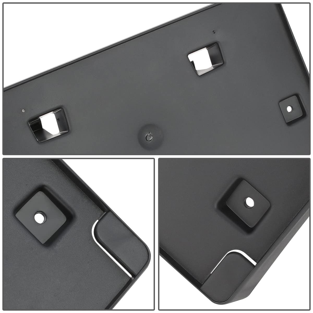 Front License Plate Mounting Bracket For Chrysler 300 2015 2021 Matte Black Fits Chrome Surround 300s Grille Part Ch1068144