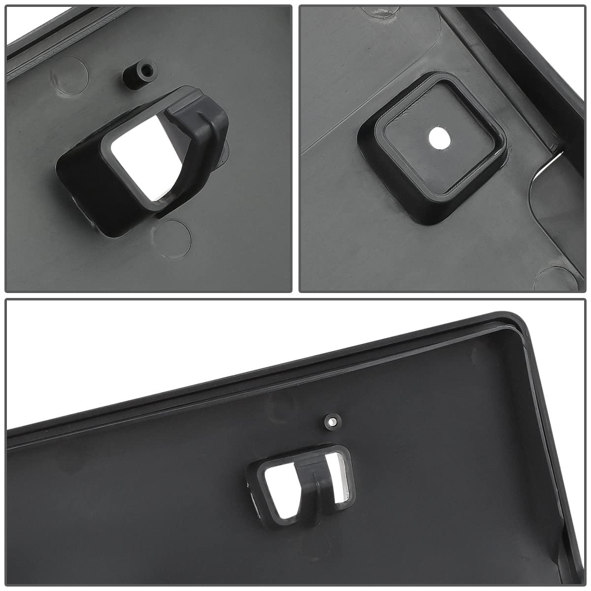 Front License Plate Mounting Bracket For Chrysler 300 2015 2021 Matte Black Fits Chrome Surround 300s Grille Part Ch1068144