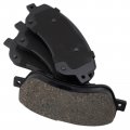 Brake Pads Front Set Ceramic Posi-quiet Durable Mechanics Choice For 2013-2015 Mercedes-benz Glk250