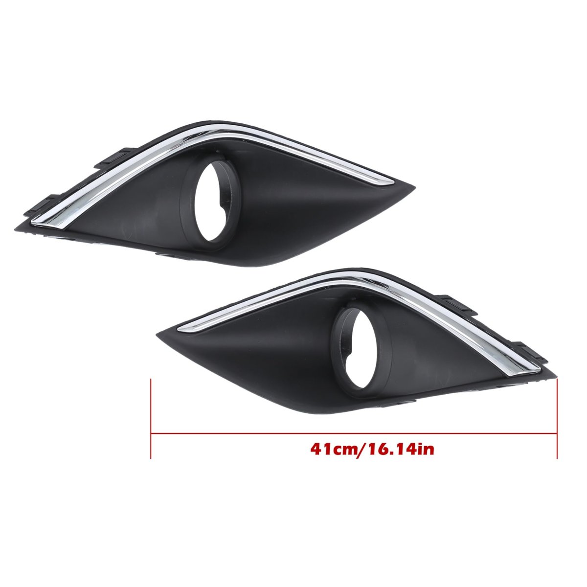 Left And Right Fog Lights Replacement For Mitsubishi Outlander 2016-2021 Lamp Clear Lens Mi1038127 Mi1039127
