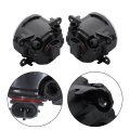 Left And Right Fog Lights Replacement For Mitsubishi Outlander 2016-2021 Lamp Clear Lens Mi1038127 Mi1039127