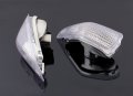 Topteng Front Turn Signals Lens For Kawasaki Zzr600 Zx600e 1994-2004