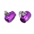 X Autohaux 4pcs An4 Hex Hose Finisher Flexible Rubber Pipe Clamp With Screw Band Adapter Fitting For Car Oil Fuel Water Tube