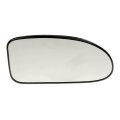 Ford Focus 2004 2005 2006 2007 Door Mirror Glass Plastic Material Clear Finish Manual Adjustment Convex Heated Includes Backing 