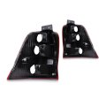 Tail Light Unit Pair For Ford Windstar 1999 2000 2001 2002 2003 Led Amber Clear And Red Lens Driver Passenger Side 3f2z13405ca 