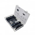 Healeved 141pcs Flush Mount Hold Plug Rubber Grommet Plugs Car