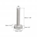 Uxcell T-slot Bolts 20pcs M6x35mm Slot Drop-in Stud Sliding 304 Stainless Steel Shape Screws For T Track