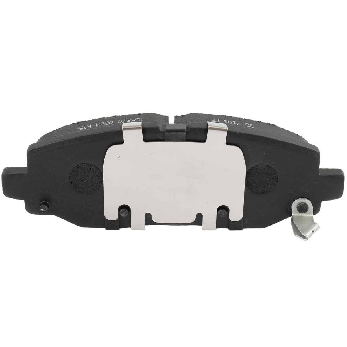 Rear Ceramic Disc Brake Pad Set D2186 For Jeep Wrangler 2018 2023 4 Piece With Hardware Heavy Duty Brakes Br2 And Br6 Code