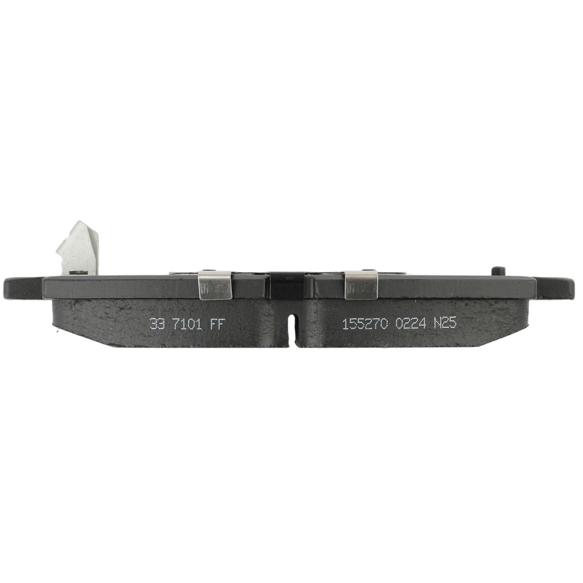 Rear Ceramic Disc Brake Pad Set D2186 For Jeep Wrangler 2018 2023 4 Piece With Hardware Heavy Duty Brakes Br2 And Br6 Code