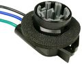 Stop Tail Turn Wedge Bulb Socket For Gm 12083680 1989 To 1993 Model 5429pt Black Universal Fit 