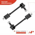 A-premium Set Of 6 Front Sway Bar Link Inner Outer Tie Rod End Compatible With Toyota 4runner 1996-2002