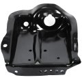 Right Passenger Side Shock Mount For 1980 To 1996 Ford F100 F150 Bronco Front Coil Spring Tower Powder Coated Steel Replaces