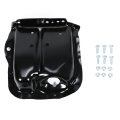 Right Passenger Side Shock Mount For 1980 To 1996 Ford F100 F150 Bronco Front Coil Spring Tower Powder Coated Steel Replaces