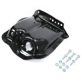 Right Passenger Side Shock Mount For 1980 To 1996 Ford F100 F150 Bronco Front Coil Spring Tower Powder Coated Steel Replaces
