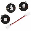 Uxcell 2 Pin 8mm Solderless Strip Light Connector 150mm To Jumper Cable For 3528 2835 Single Color Led Tape Lights 15pcs