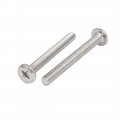 Uxcell M6x57mm Phillips Head Furniture Bolts Screws Connector Hardware Fittings 5pcs