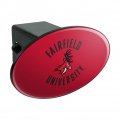 Fairfield University Stags Logo Oval Tow Trailer Hitch Cover Plug Insert